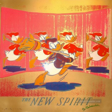 Geist Kunst - Der neue Geist Donald Duck 2 Andy Warhol